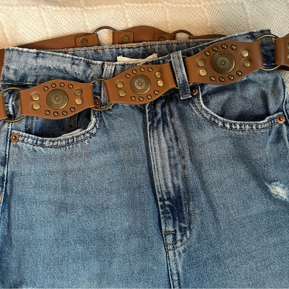 Brown Western Belt